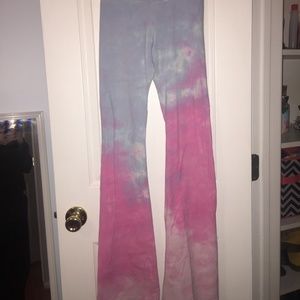 Tie-Dye Hard Tail Yoga Pants